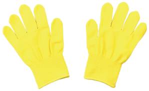 カラーライト手袋 黄（2個組）